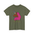 Adult - Afro Unicorn Pink & Blue Spring  Tee