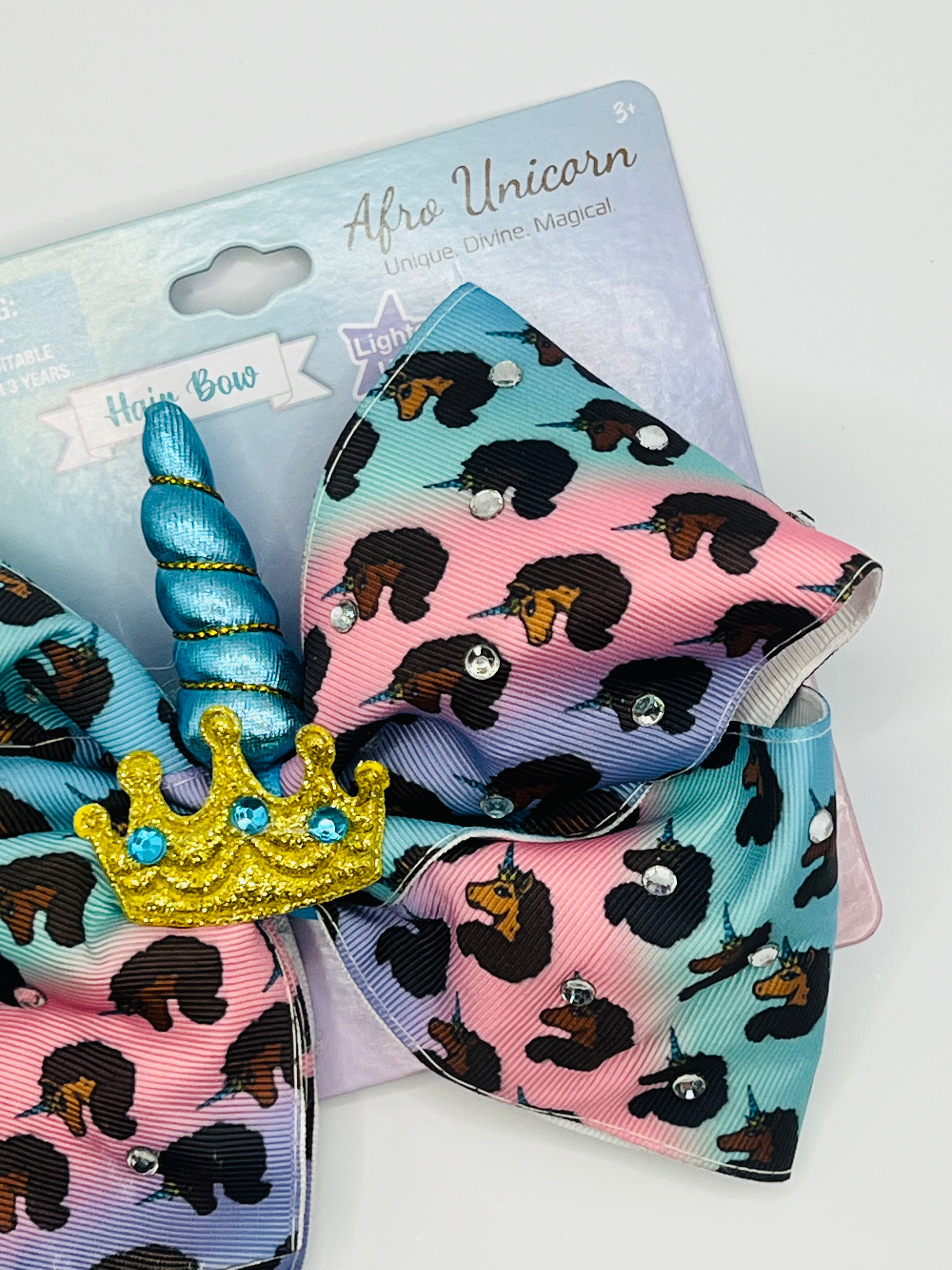 Afro Unicorn Total Hair Accessories Bundle