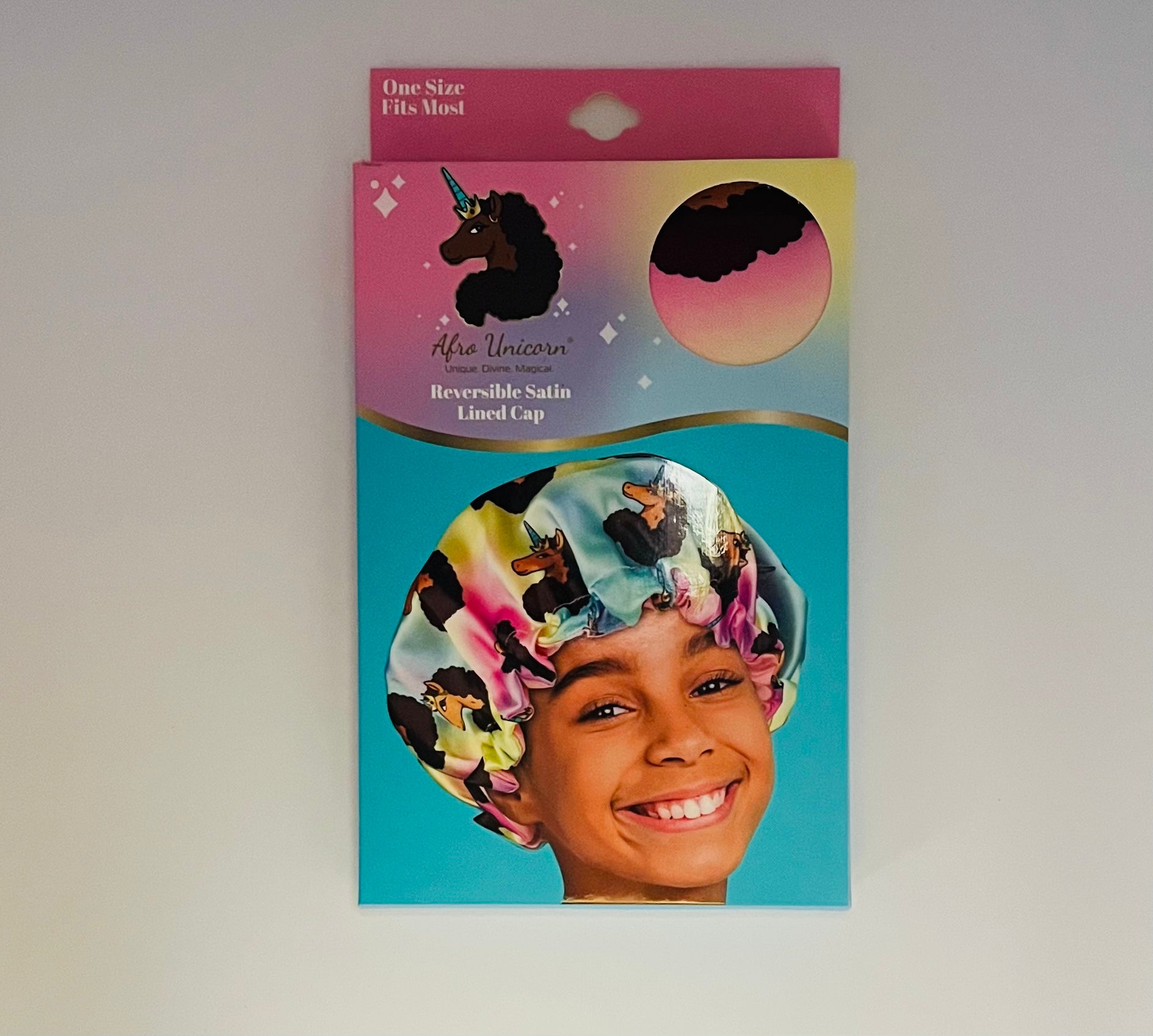 Afro Unicorn Hair Styling Bundle with Bonnet