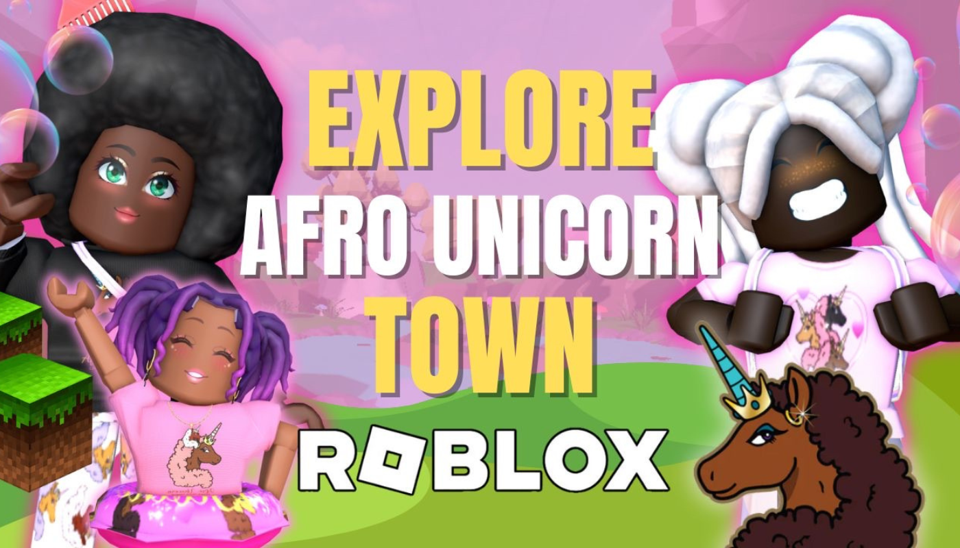 Afro Unicorn Roblox Avatar