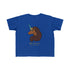 Afro Unicorn Toddler Tee - Caramel