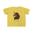 Afro Unicorn Toddler Tee - Caramel