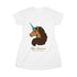 Afro Unicorn T-Shirt Dress - Vanilla- Afro Unicorn