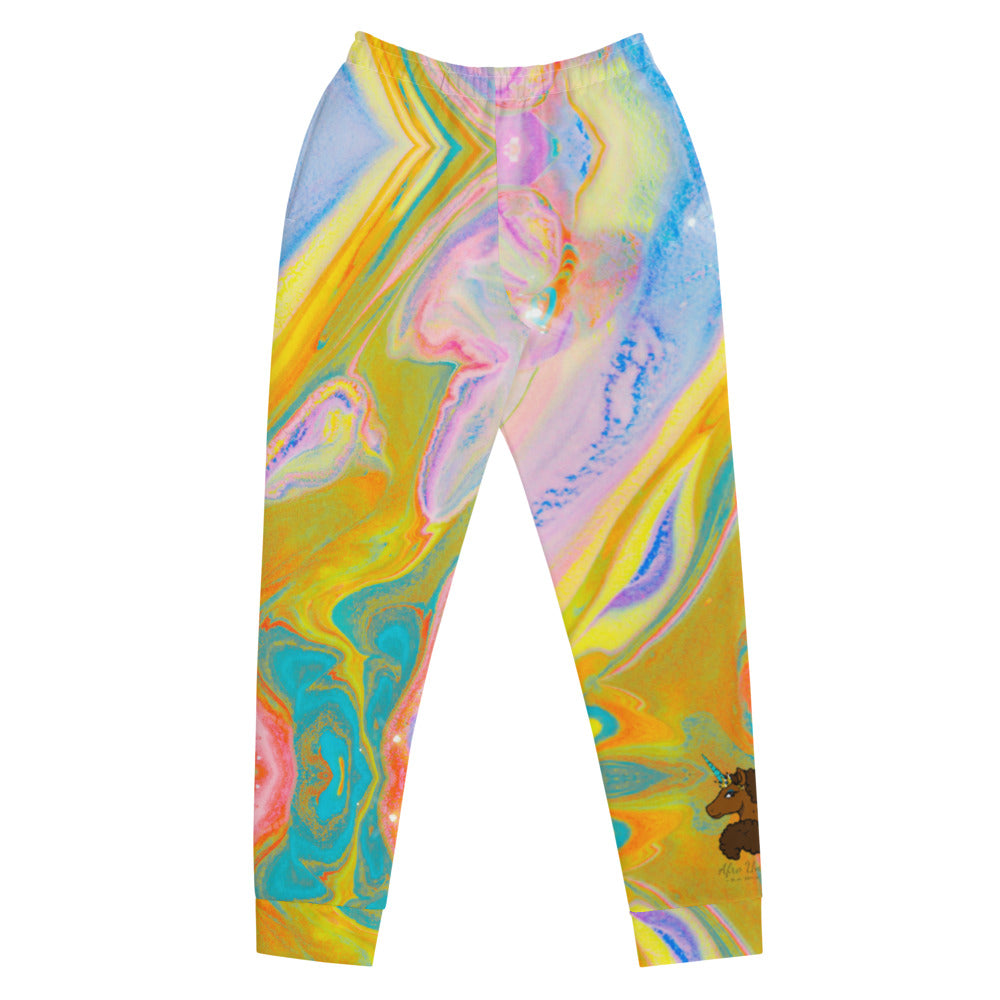 Limited Edition Afro Unicorn Tie Dye Joggers